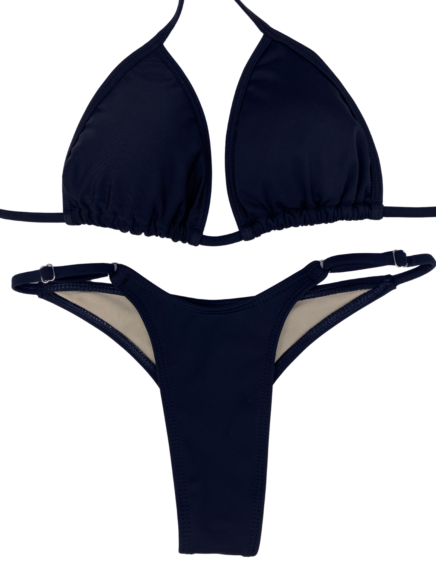 Black Posing Bikini