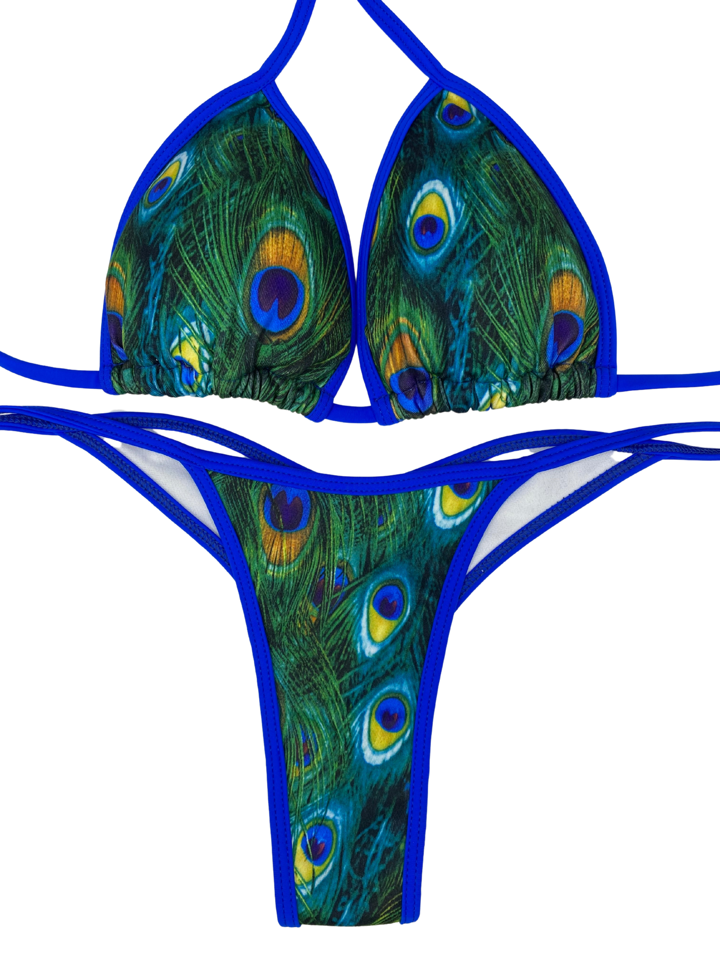 Peacock Posing Bikini