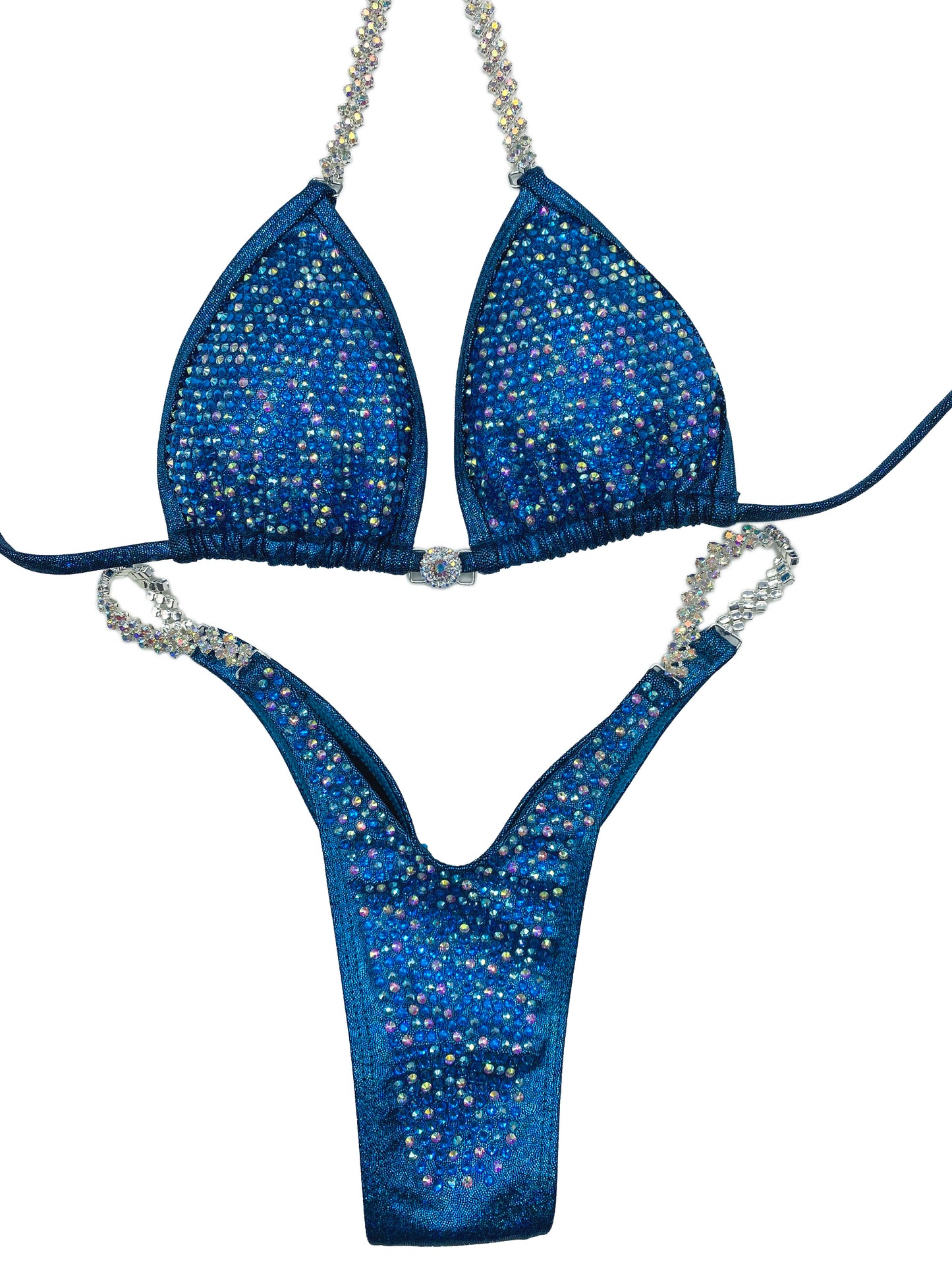 Dark Teal Wellness bikini