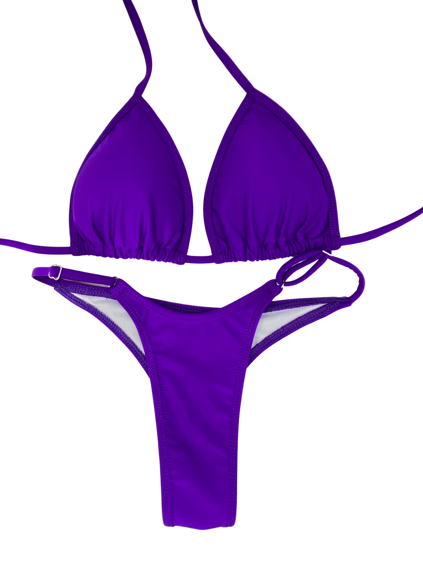 Purple Posing Bikini