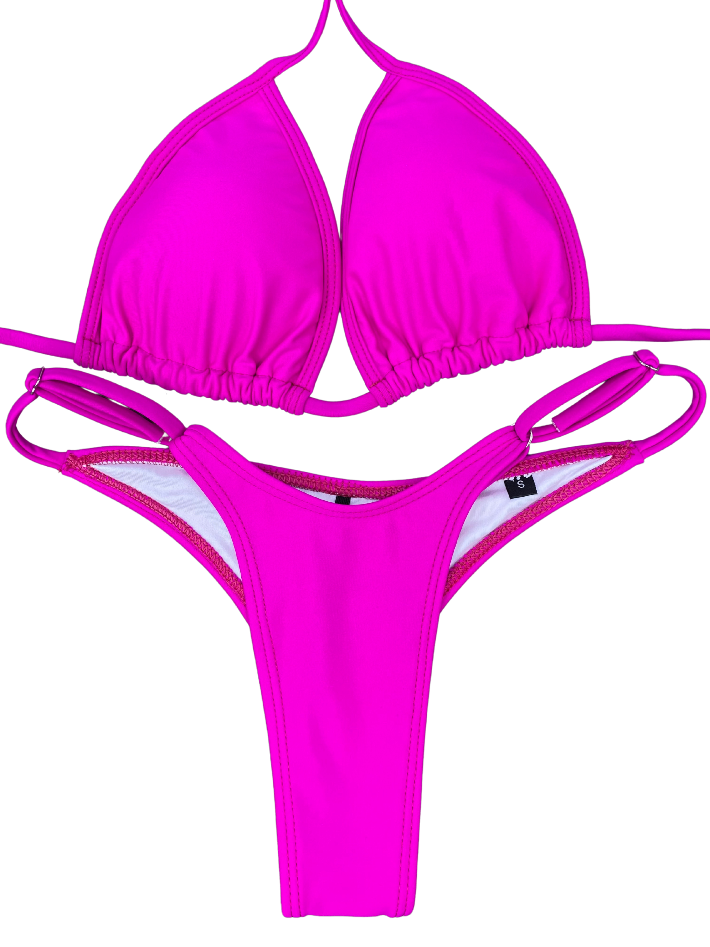 Magenta Posing Bikini Muscle House Bikinis magenta-posing-bikini-muscle-house-bikinis