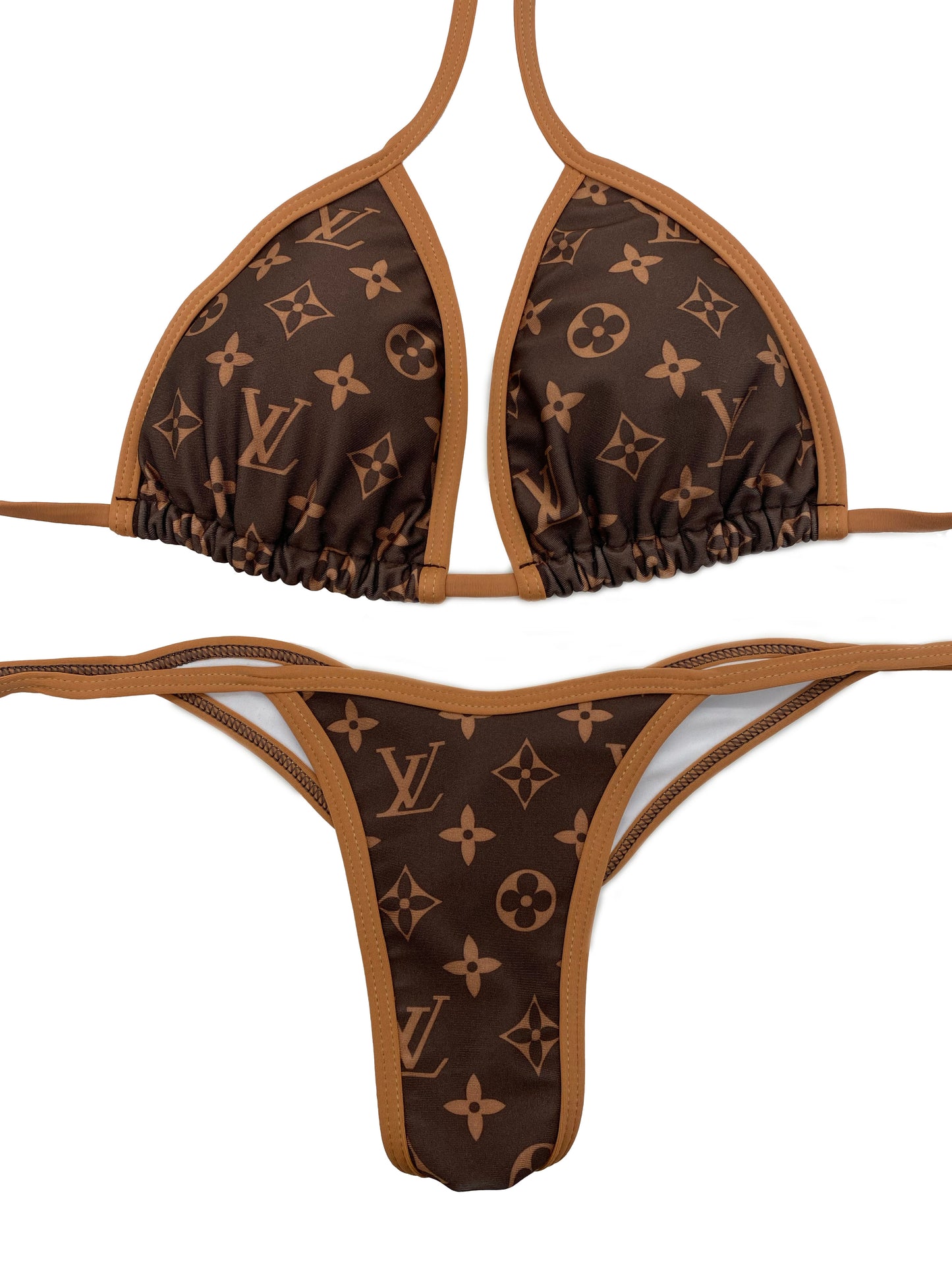 Fancy Brown Bikini