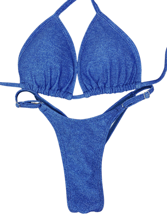 Denim Posing Bikini