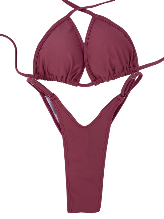 Mauve Muse Wellness Posing Bikini