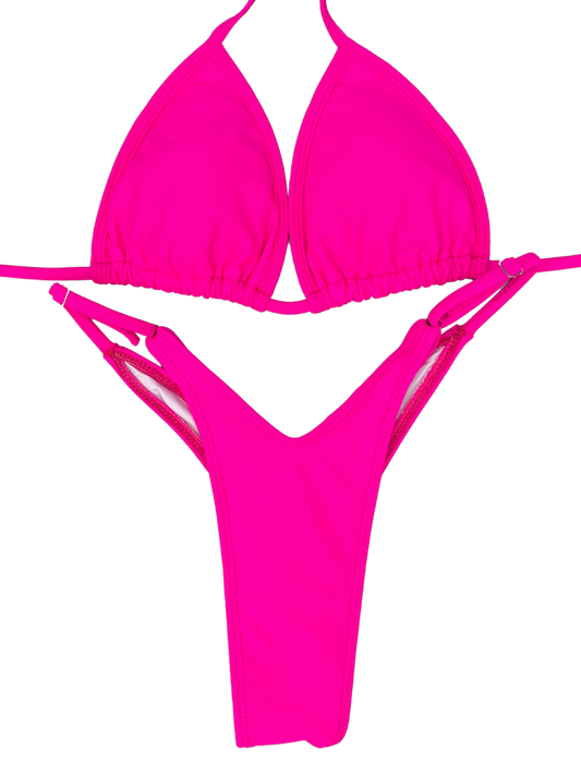 Hot Pink  Wellness Posing Bikini