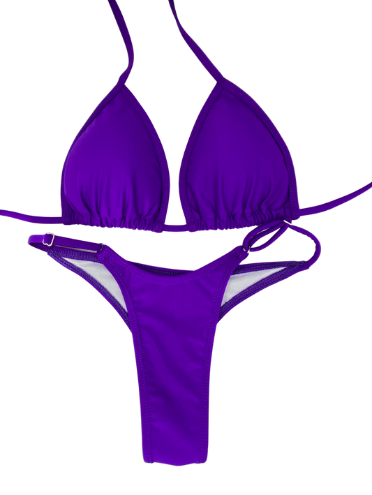 Purple Posing Bikini
