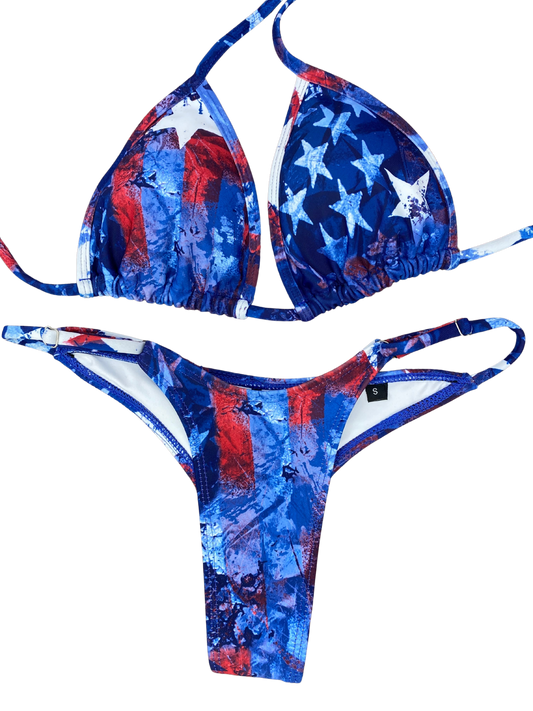 Patriotic Posing Bikini