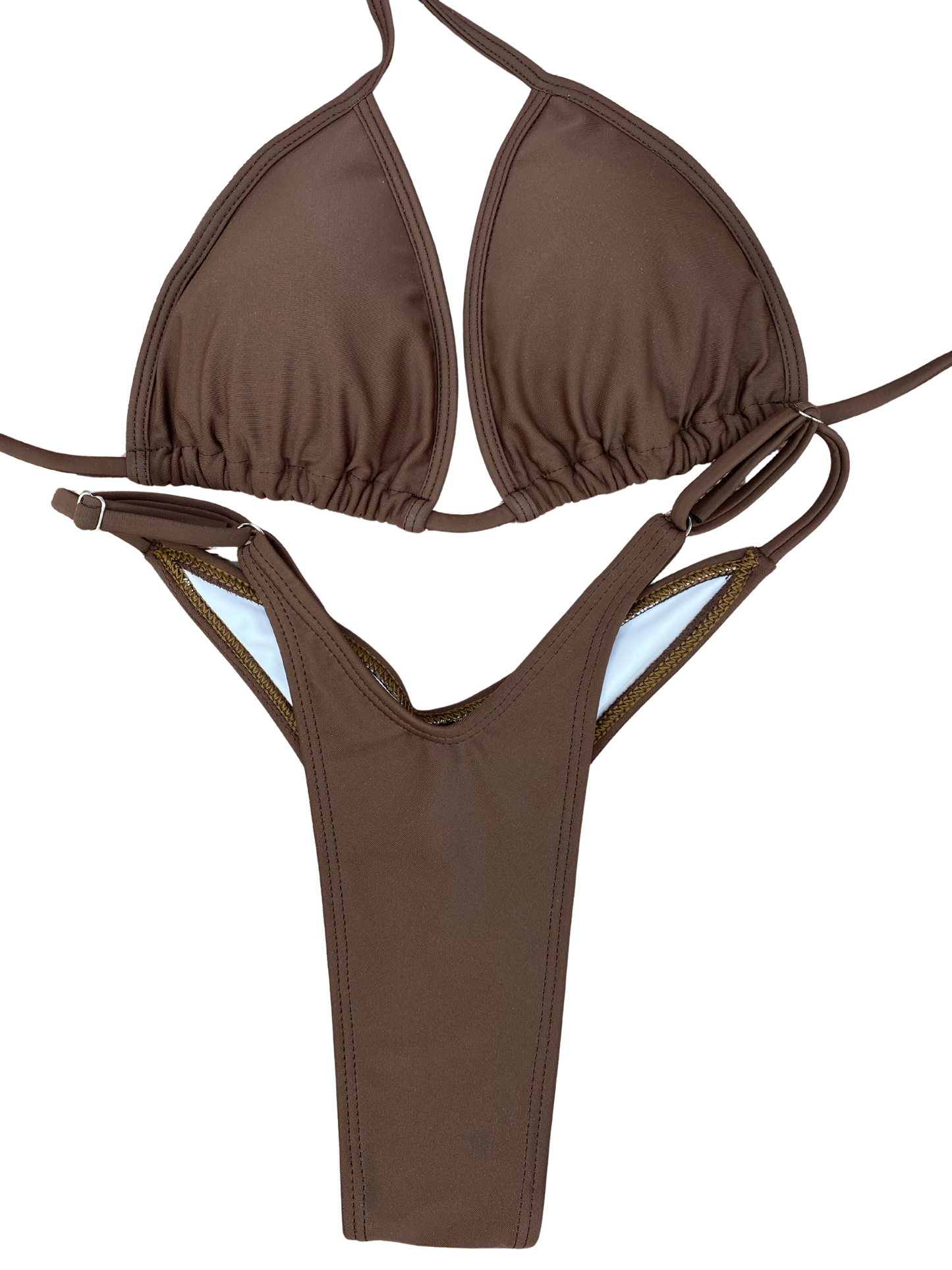 Brown Wellness Posing Bikini